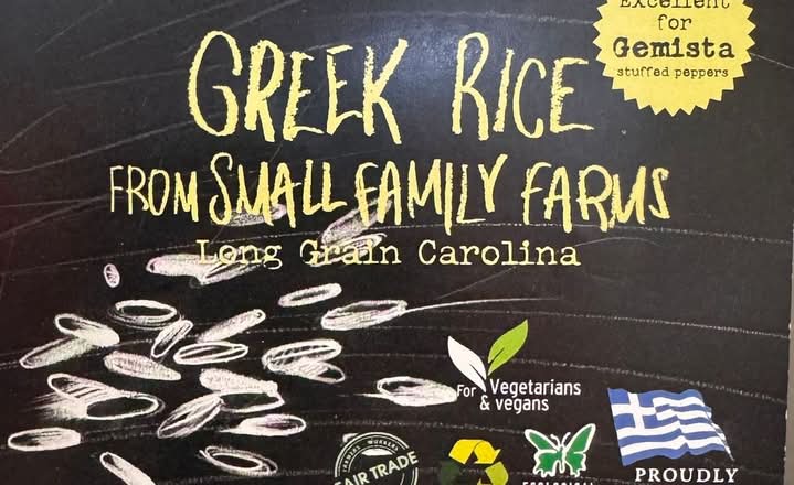 Organic Long Grain Rice Carolina 400