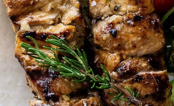 PORK SOUVLAKI PLATE