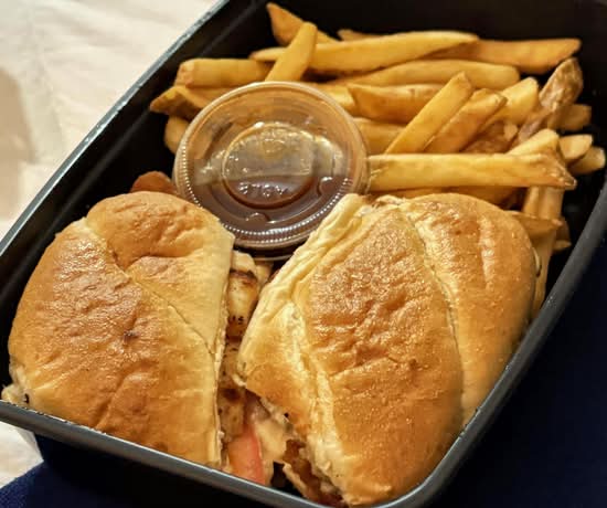 Grilled Chicken Club Sandwich