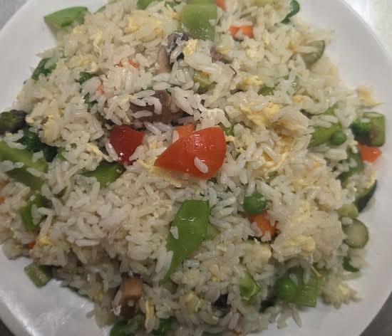 93. Mixed Vegetables Fried Rice