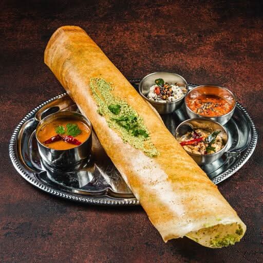 Butter Garlic Masala Dosa