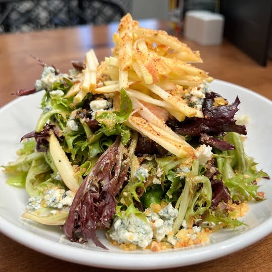 Almond Praline & Blue Cheese Salad