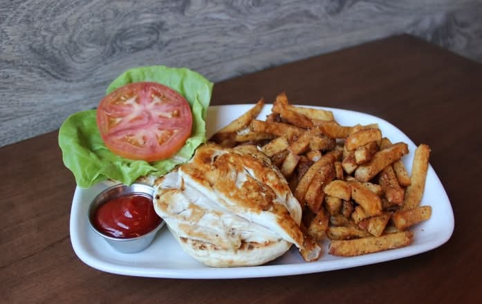 Kid's Grilled Chicken Burger