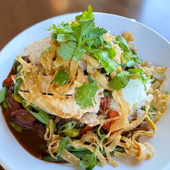 Ginger Soy Chicken Rice Bowl