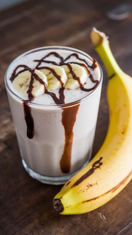 Banana protein shake