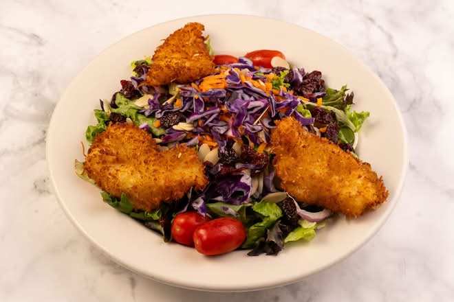 Coconut Shrimp Salad