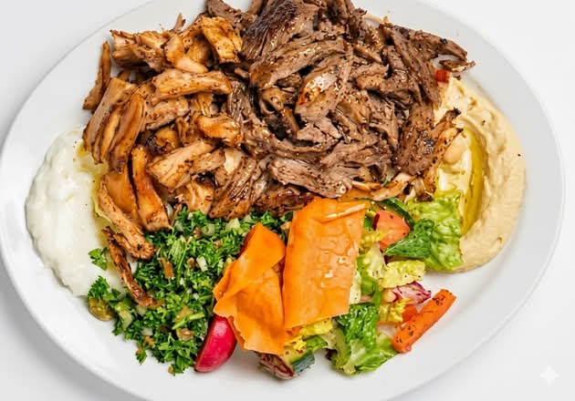 Chicken Shawarma plate