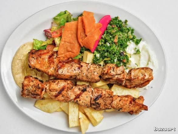 Grilled Chicken Sheesh Tawook (2 pcs)