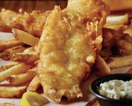 1 piece Beer-Battered Fish and Fries