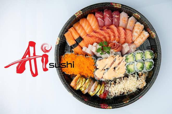 Assorted Sashimi-Sushi-Roll