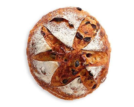 Pain raisins, miel et noisettes au levain / Raisin, honey and hazelnut sourdough