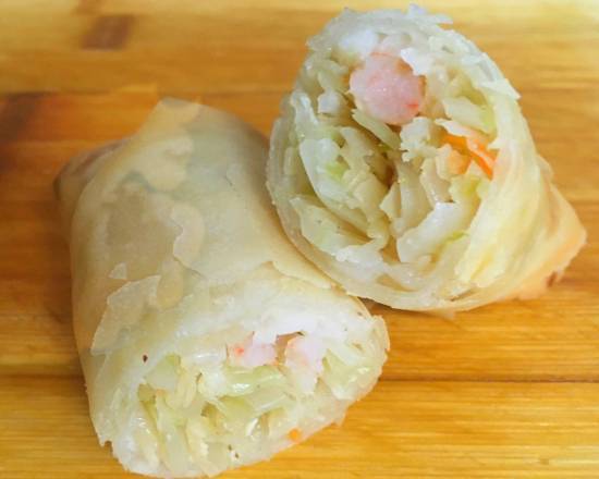 3. Spring Roll (chicken & shrimp)
