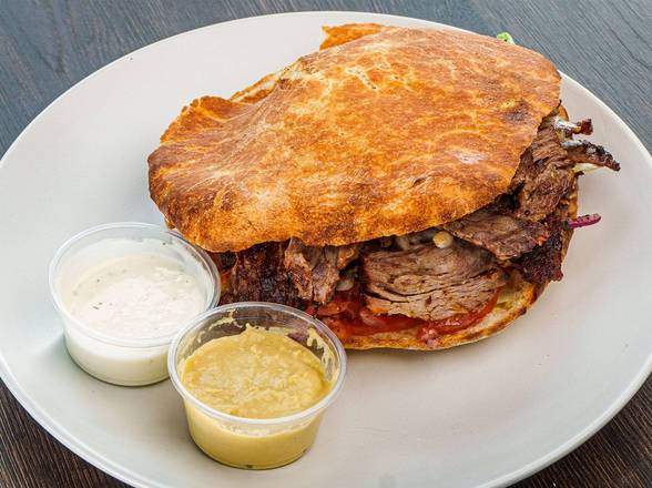 Meat doner sandwich