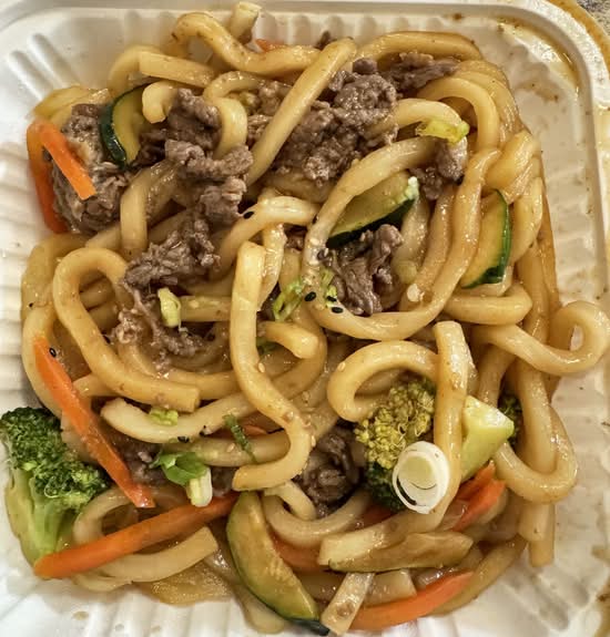 Beef Yaki Udon
