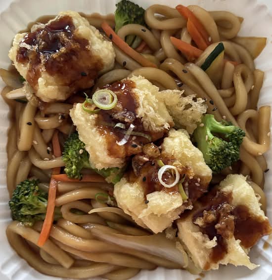 Vegetable Yaki Udon