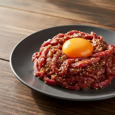 Korean-style beef tartare