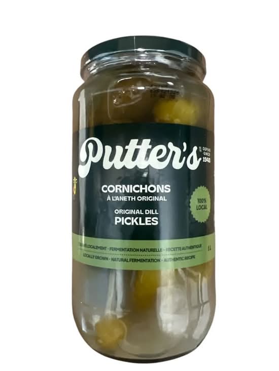 1L Putters Kosher Pickle Jar