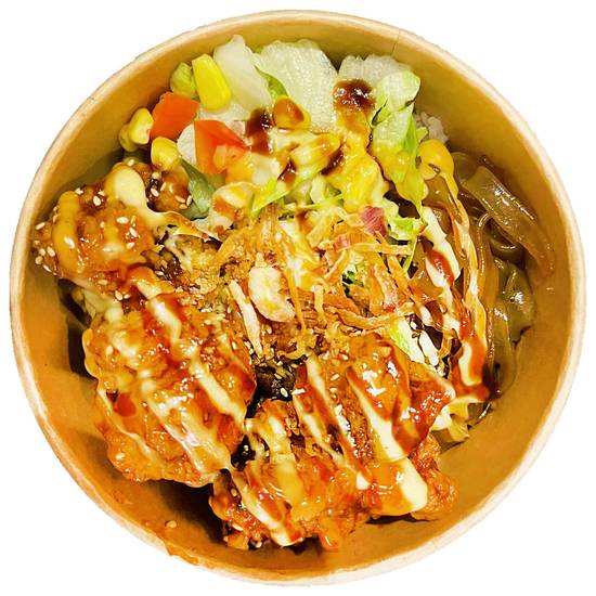 Soy Garlic Chicken Cupbop