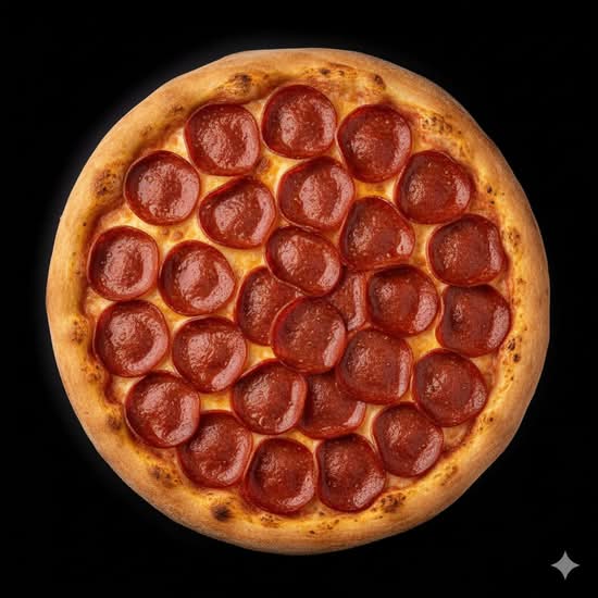 Beef Pepperoni Pizza