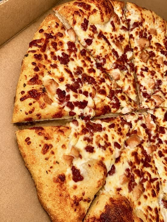 Chicken Bacon Ranch Pizza