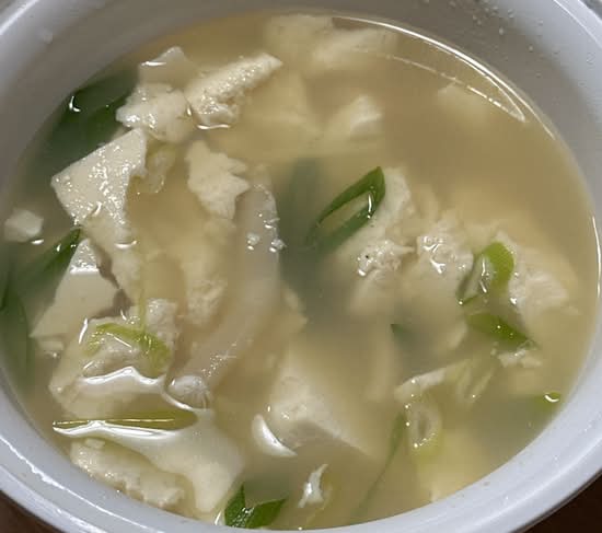 Non Spicy Seafood Tofu Soup