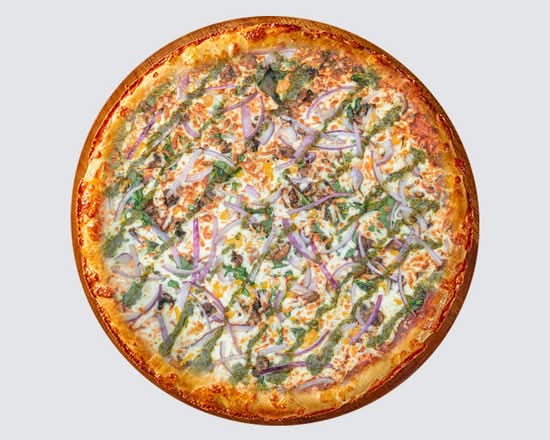 Garden Pesto Pizza