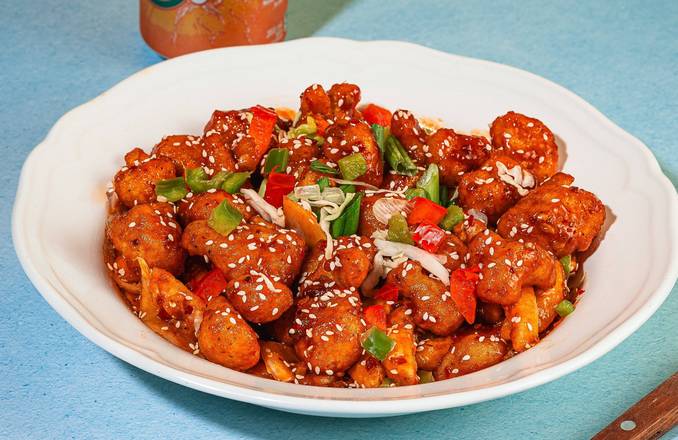 Honey Chilli Cauliflower Bites