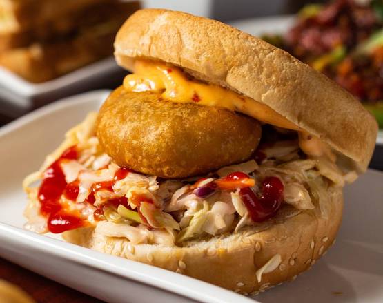 Aloo Tikki Salad Burger