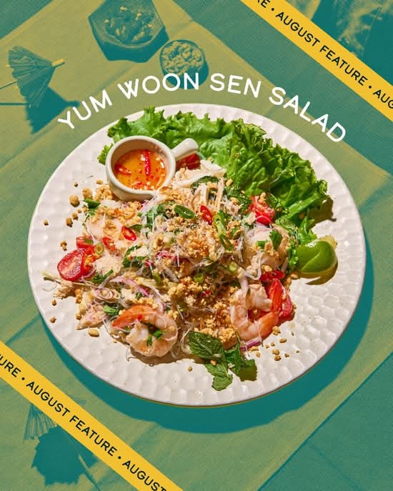 YUM WOON SEN SALAD! AUG SPECIAL