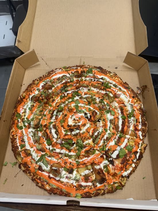 SAMOSA CHAAT PIZZA