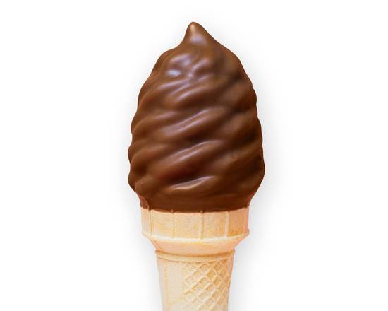 Crème glacée molle trempée / Soft ice cream dipped