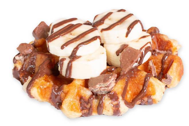 Gaufre Noisette Banane / Banana Hazelnut Waffle