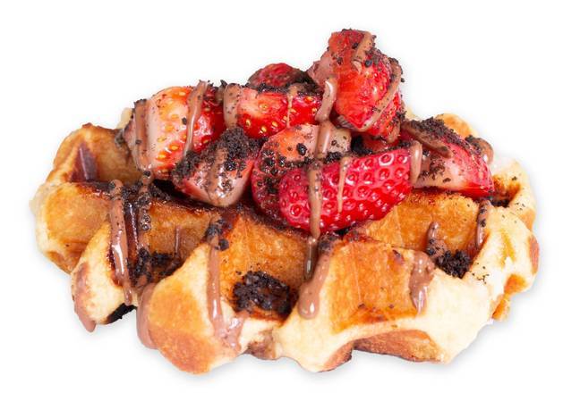 Gaufre Choco Fraise / Strawberry Choco Waffle