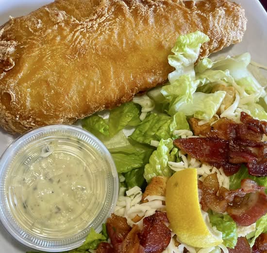 Fish and Chip de Morue / Cod Fish and Chips