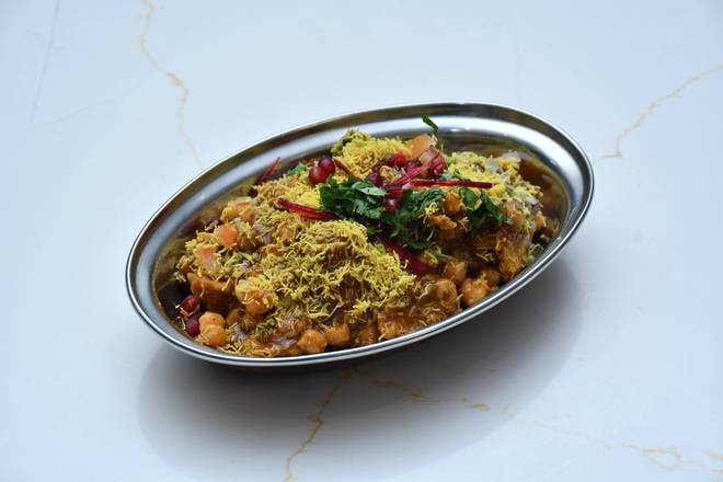 Channa Samosa Chat