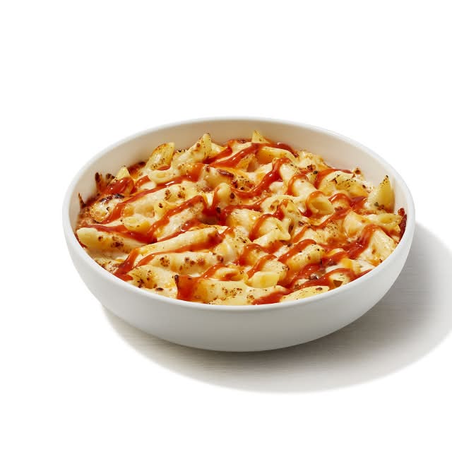 Penne Buffalo aux 5 fromages gratinées au four / Oven-Baked Hot Buffalo 5-Cheese Penne