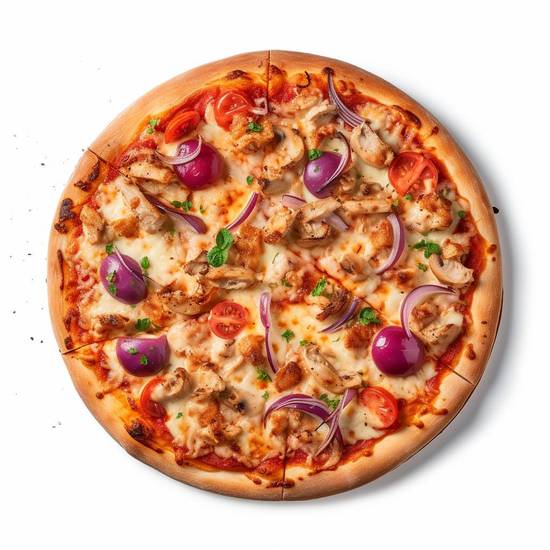 Pizza au poulet / Chicken Pizza