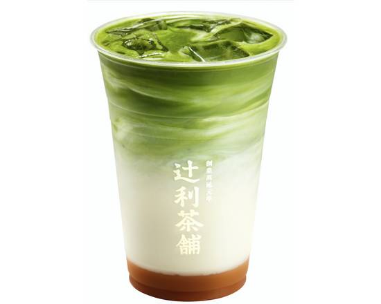 Sea Salt Caramel Matcha Latte