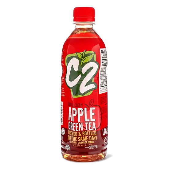 C2-APPLE GREEN TEA (500ML)