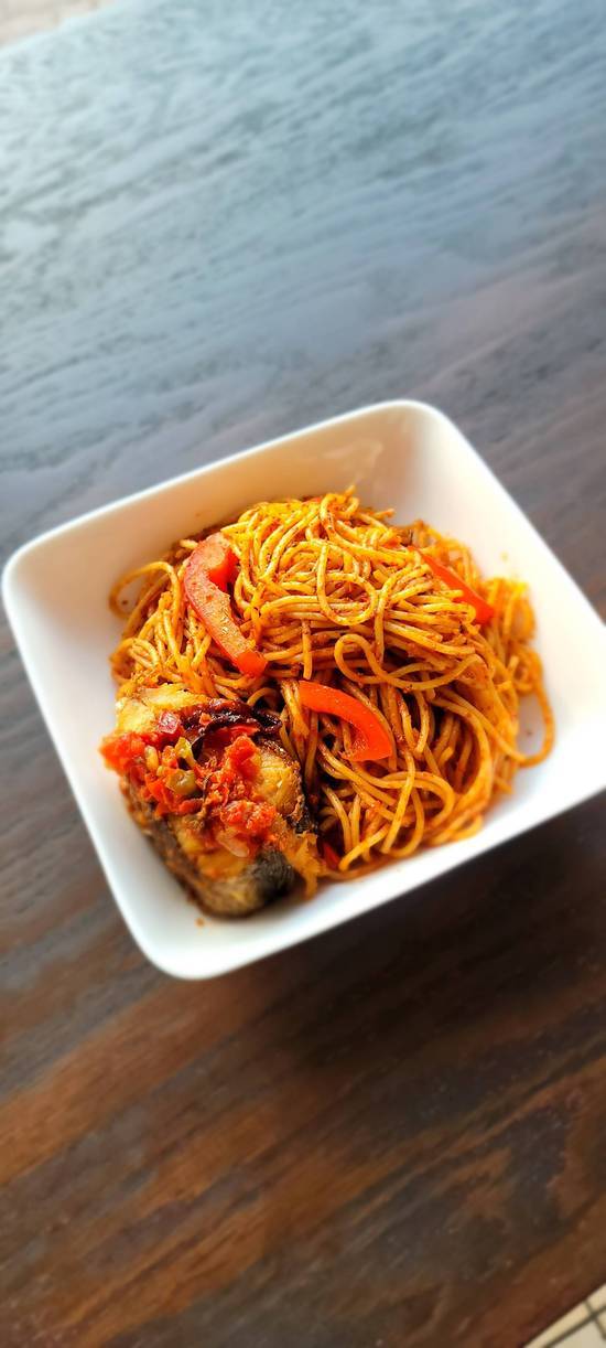 Jollof spaghetti / Jollof spaghetti