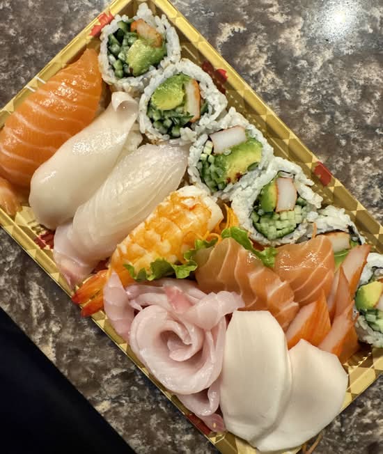 Sushi and Sashimi Combo