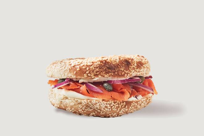 Bagel Saumon Fumé Fromage à la Crème / Smoked Salmon Cream Cheese Bagel