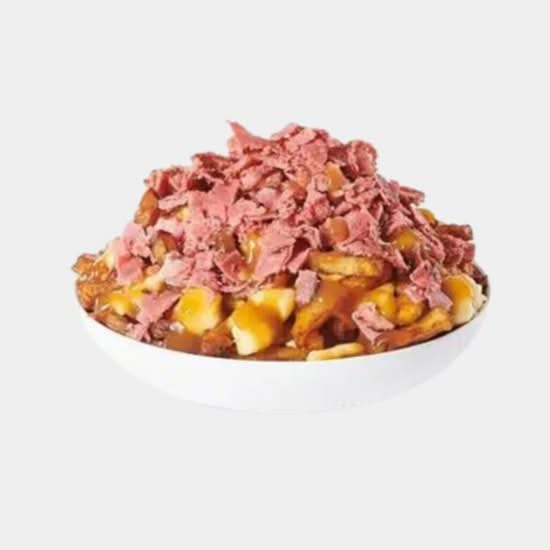 Poutine viande fumée