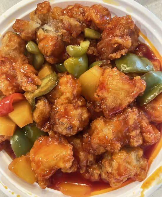 Poulet à la sauce aigre-douce / Sweet-and-Sour Chicken