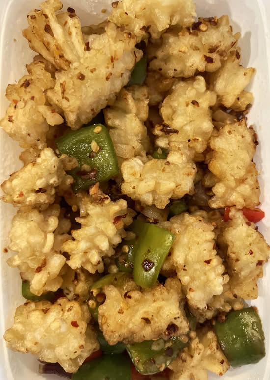 Calmars au sel et poivre / Salt and Pepper Squid