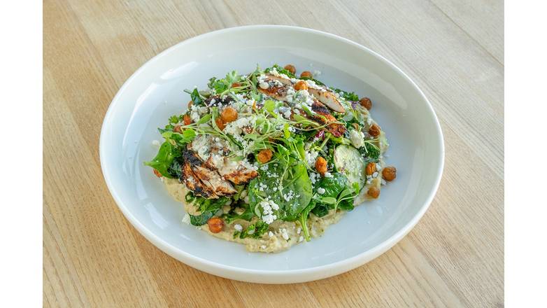 Mediterranean Power Bowl with Chicken