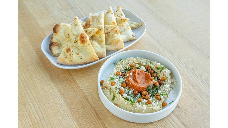 Hummus & Za'atar Flatbread