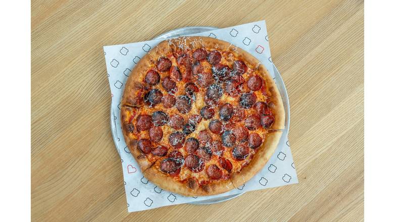 Double Pepperoni Pizza