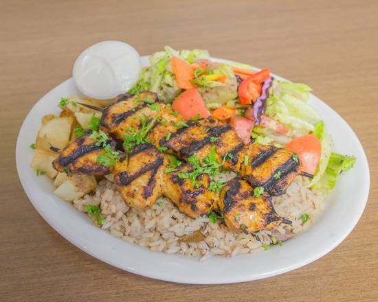 Chicken Kebab Plate
