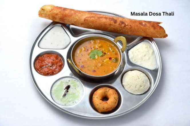 Masala Dosa Thali Dinner